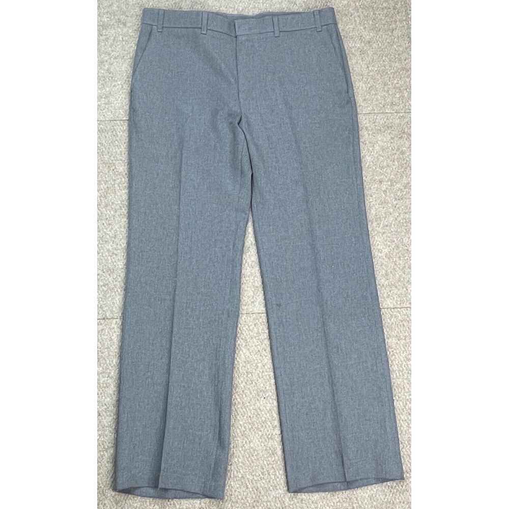Levi's Action Slacks U.S.A. Men's Vintage Sta-Prest Gray‎ Dress Pants Size 37x31